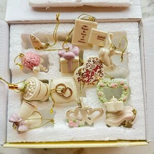 Lenox American by Design Wedding Ornament Set of 12